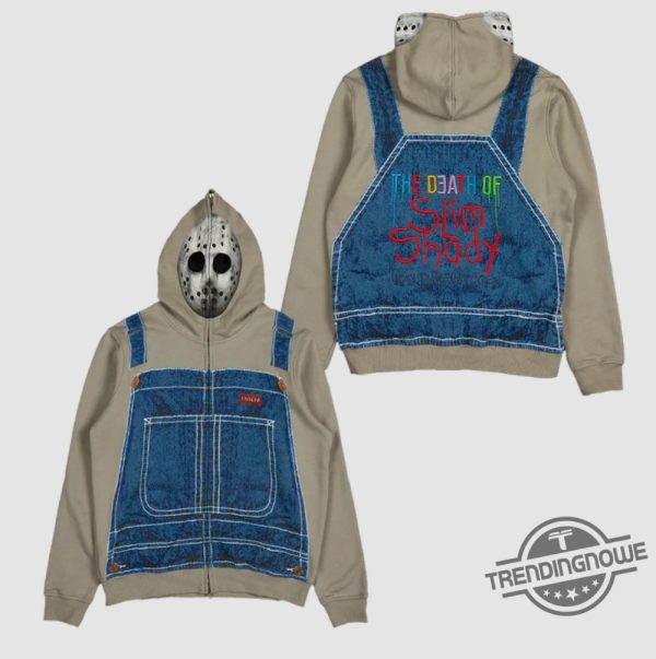 Eminem The Death Of Slim Shady Hoodie Tdoss Overall Full Zip Hoodie 3D All Over Printed Hoodie trendingnowe 1