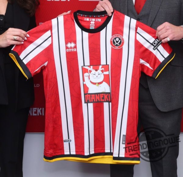 Sheffield United Meme Coin Maneki Shirt trendingnowe 1