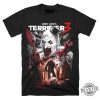 Terrifier 3 Heads Will Roll T Shirt Terrifier Cover Clown Shirt Terrifier Horror Movie Shirt Art The Clown Shirt revetee 1