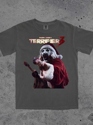 Terrifier 3 T Shirt Art The Clown Horror Shirt Halloween Art The Clown Shirt Hoodie Sweatshirt revetee 2