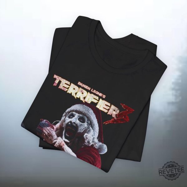 Terrifier 3 T Shirt Art The Clown Horror Shirt Halloween Art The Clown Shirt Hoodie Sweatshirt revetee 4