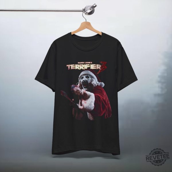 Terrifier 3 T Shirt Art The Clown Horror Shirt Halloween Art The Clown Shirt Hoodie Sweatshirt revetee 5