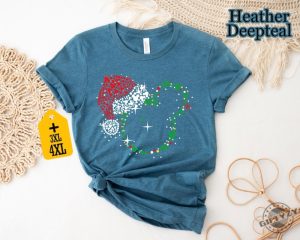 Disney Christmas Shirt Disney Mickey Santa Christmas Sweatshirt Christmas Party Tshirt Disneyland Trip Hoodie Christmas Womens Shirt giftyzy 3