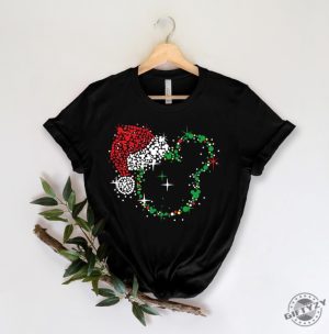 Disney Christmas Shirt Disney Mickey Santa Christmas Sweatshirt Christmas Party Tshirt Disneyland Trip Hoodie Christmas Womens Shirt giftyzy 4