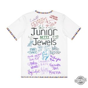 Junior Jewels Ft The Eras Tour Movie Setlist All Over Print Tee Unisex Cut Junior Jewels Shirt Hoodie Sweatshirt revetee 2