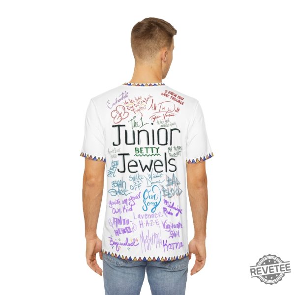 Junior Jewels Ft The Eras Tour Movie Setlist All Over Print Tee Unisex Cut Junior Jewels Shirt Hoodie Sweatshirt revetee 3