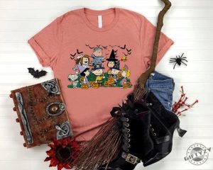 Spooky Halloween Movie Characters Shirt Halloween Gift Snoopy Fall Tshirt Halloween Peanuts Characters Sweatshirt Trick Or Treat Kids Tees giftyzy 2