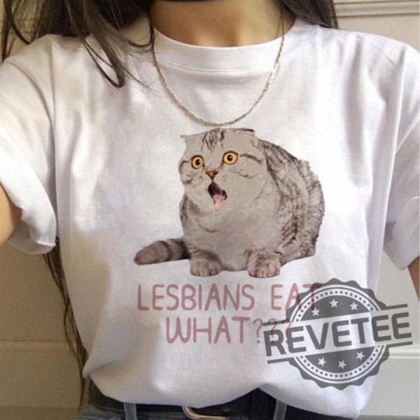 Lesbians Eat What T Shirt Lesbians Eat What T Shirt Hoodie Sweatshirt revetee 1 1