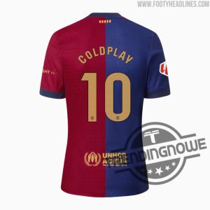 Fc Barcelona 24 25 Coldplay Home Shirt trendingnowe 2