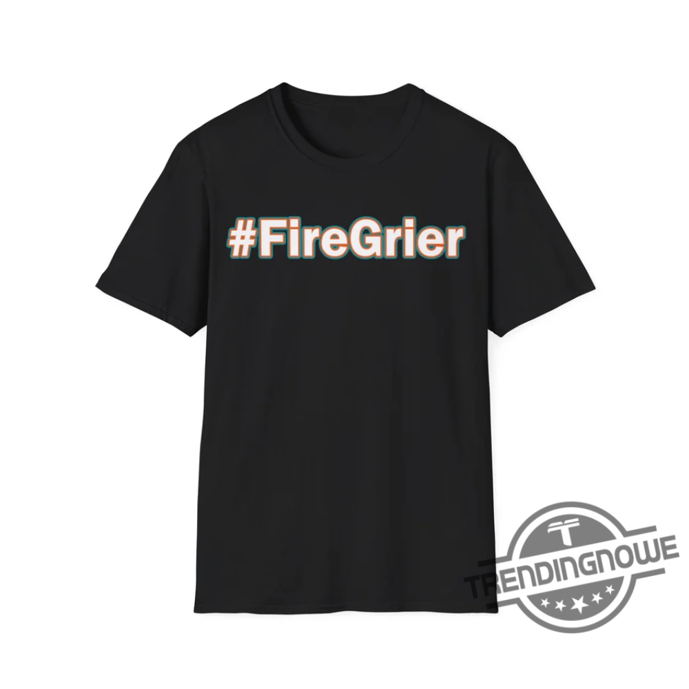 Dolphins Talk Fire Grier Shirt