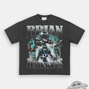 Cooper Dejean Rocking Brian Dawkins Shirt trendingnowe 2