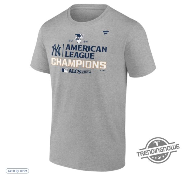 New York Yankees 2024 American League Champions Shirt trendingnowe 1