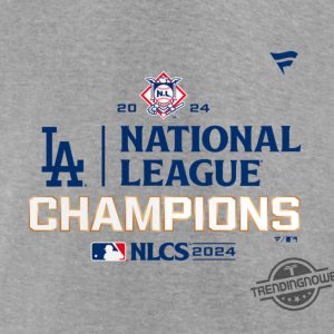 Los Angeles Dodgers 2024 National League Champions Shirt trendingnowe 2