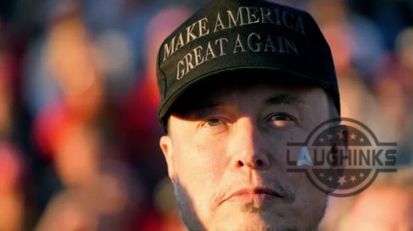 dark maga embroidered baseball hat worn by elon musk rallies onstage with trump in pennsylvania laughinks 3