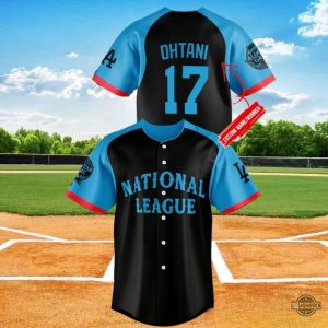 shohei ohtani 17 jersey los angeles dodgers new 2024 allstar game baseball jersey shirt laughinks 1