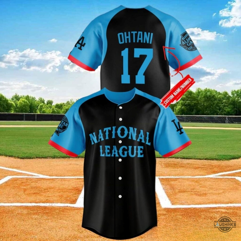 Shohei Ohtani 17 Jersey Los Angeles Dodgers New 2024 Allstar Game Baseball Jersey Shirt