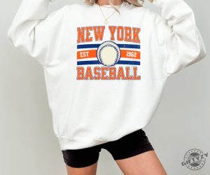 New York Met Sweatshirt New York Baseball Tshirt New York Baseball Hoodie New York Game Day Sweatshirt giftyzy 2