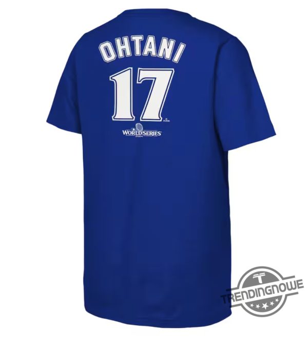 Shohei Ohtani Los Angeles Dodgers 2024 World Series Shirt Celebrate The Season trendingnowe 3