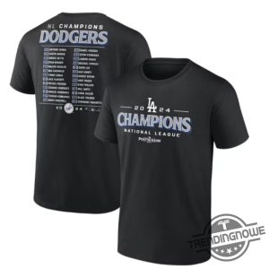 Los Angeles Dodgers 2024 Nlcs Champs Shirt Commemorate The Victory trendingnowe 2