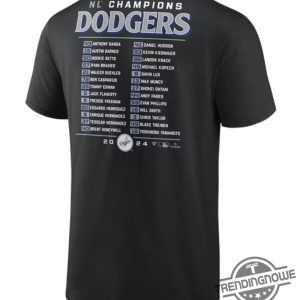 Los Angeles Dodgers 2024 Nlcs Champs Shirt Commemorate The Victory trendingnowe 3