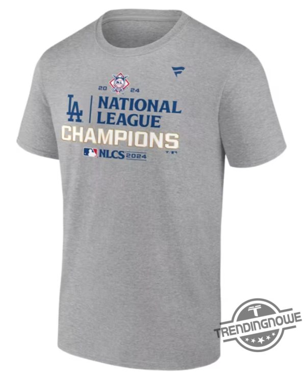 Dodgers 2024 Nlcs Champs Shirt Official Team Merchandise trendingnowe 1