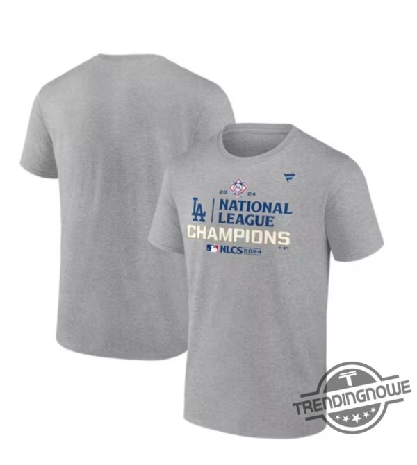 Dodgers 2024 Nlcs Champs Shirt Official Team Merchandise trendingnowe 2