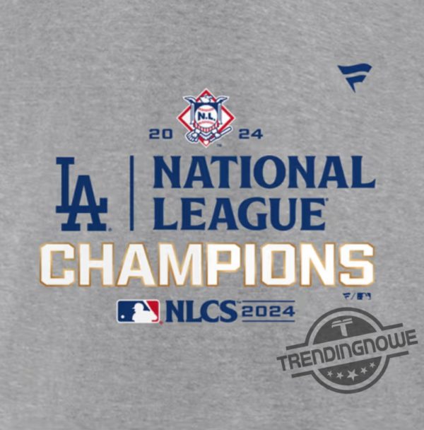 Dodgers 2024 Nlcs Champs Shirt Official Team Merchandise trendingnowe 3