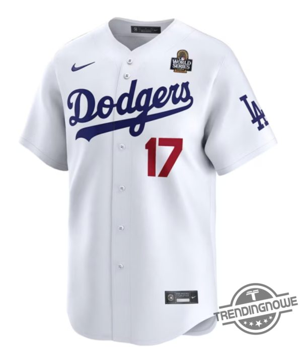 Shohei Ohtani Dodgers 2024 World Series Jersey Limited Edition Gear trendingnowe 1