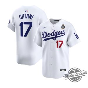 Shohei Ohtani Dodgers 2024 World Series Jersey Limited Edition Gear trendingnowe 2