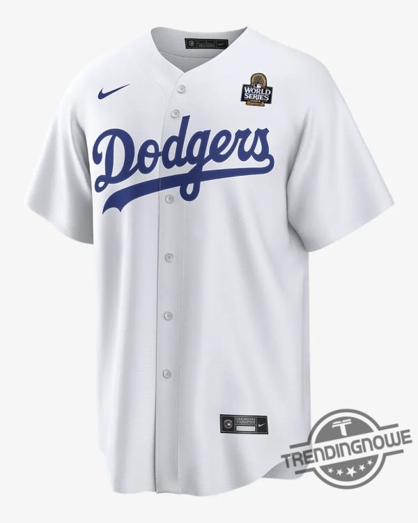 Los Angeles Dodgers 2024 World Series Jersey Official Team Apparel trendingnowe 1