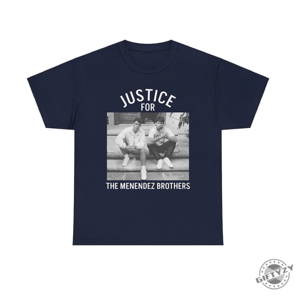 Justice For The Menendez Brothers Shirt True Crime Sweatshirt Free Erik And Lyle Menendez Tshirt Tv Show Fan Gift Nicholas Chavez Shirt