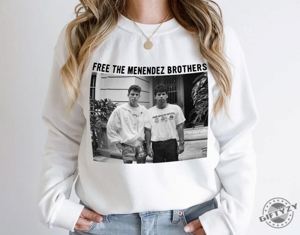 Free The Menendez Brothers Nicholas Chavez Cooper Koch Shirt Nicholas Alexander Chavez Sweatshirt Menendez Brothers Gift