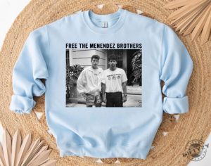 Free The Menendez Brothers Nicholas Chavez Cooper Koch Shirt Nicholas Alexander Chavez Sweatshirt Menendez Brothers Gift giftyzy 7