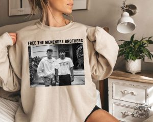 Free The Menendez Brothers Nicholas Chavez Cooper Koch Shirt Nicholas Alexander Chavez Sweatshirt Menendez Brothers Gift giftyzy 8