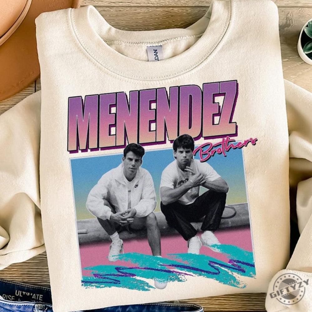 Menendez Brothers Shirt Erik And Lyle Menendez Hoodie 80S Erik  Lyle Tee True Crime Fan Sweatshirt Retro Monster Tshirt