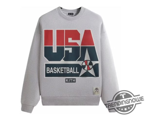 Travis Kelce Kith Usa Basketball Legend Sweatshirt Premium Sportswear trendingnowe 1