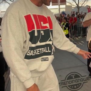 Travis Kelce Kith Usa Basketball Legend Sweatshirt Premium Sportswear trendingnowe 2