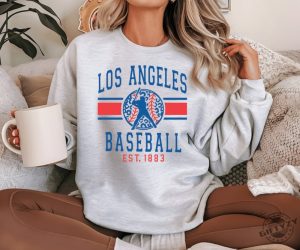 Los Angeles Baseball Unisex Shirt Favorite Baseball Team Sweatshirt And Hoodie Los Angeles Baseball Shirt For Mom giftyzy 5