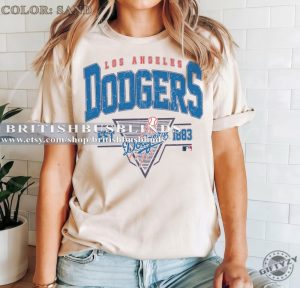 Vintage Style Los Angeles Shirt Los Angeles Baseball Sweatshirt Baseball Fan Tshirt Baseball Gameday Hoodie Best Gift Ever giftyzy 2