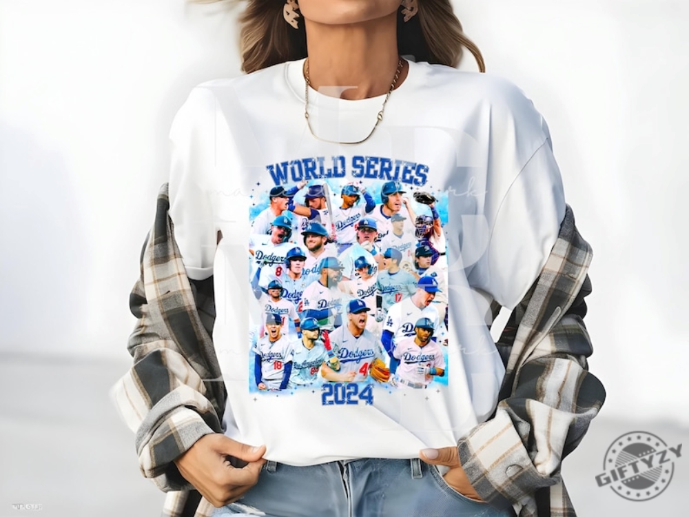 La Baseball Inspired World Series 2024 Tshirt Dodgers Inspired Shirt