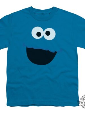 Sesame Street Cookie Monster Face Turquoise Shirts Sesame Street Shirt Oscar The Grouch Shirt Sesame Street Logo Sesame Street Party revetee 2