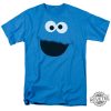 Sesame Street Cookie Monster Face Turquoise Shirts Sesame Street Shirt Oscar The Grouch Shirt Sesame Street Logo Sesame Street Party revetee 3