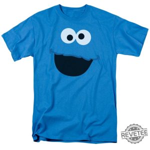 Sesame Street Cookie Monster Face Turquoise Shirts Sesame Street Shirt Oscar The Grouch Shirt Sesame Street Logo Sesame Street Party revetee 3