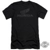 Honda Vintage Wings Black Shirts Honda Wings Logo Shirt Hoodie Sweatshirt Nascar Shirt Honda Racing Honda Civic Honda Accord Honda Racing Shirt revetee 3