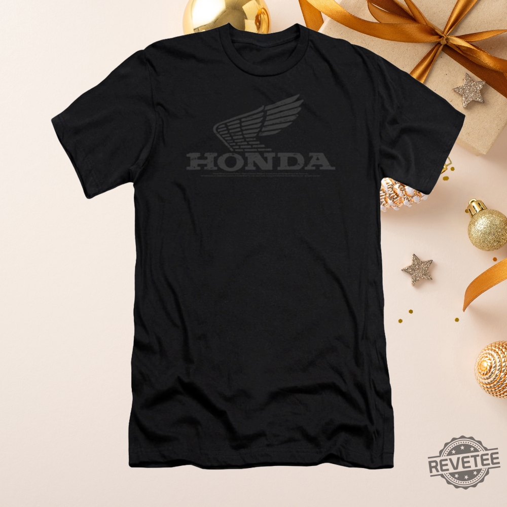 Honda Vintage Wings Black Shirts honda wings logo shirt hoodie sweatshirt nascar shirt honda racing honda civic honda accord honda racing shirt