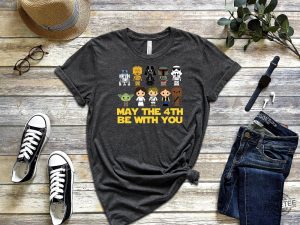 Star Wars Birthday T Shirt Star Wars Gift Disneyworld Shirt Storm Trooper Shirt Baby Yoda Tee 4Th Birthday Gift Star Wars Shirt Hoodie Sweatshirt revetee 2