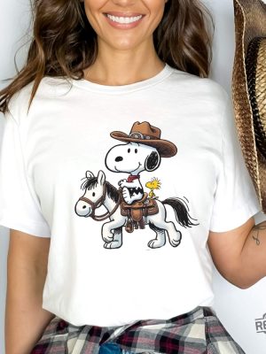 Snoopy Cowboy Shirt Snoopy Dog Shirt Snoopy Cowboy Western Shirt Hoodie Sweatshirt Midnights Folklore Snoopy Shirt Snoopy Sweater The Snoopy Tour revetee 2