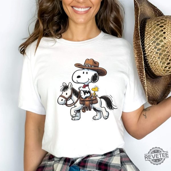 Snoopy Cowboy Shirt Snoopy Dog Shirt Snoopy Cowboy Western Shirt Hoodie Sweatshirt Midnights Folklore Snoopy Shirt Snoopy Sweater The Snoopy Tour revetee 2