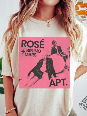 Bruno Mars And Rose New Song Apt Inspired Unisex Shirt Hoodie Sweatshirt Blackpink Rose Bruno Mars Apt Shirt Gift For Fan revetee 3