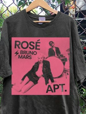 Bruno Mars And Rose New Song Apt Inspired Unisex Shirt Hoodie Sweatshirt Blackpink Rose Bruno Mars Apt Shirt Gift For Fan revetee 5